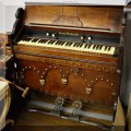 M01. George Woods & Co. pump or reed organ. 
